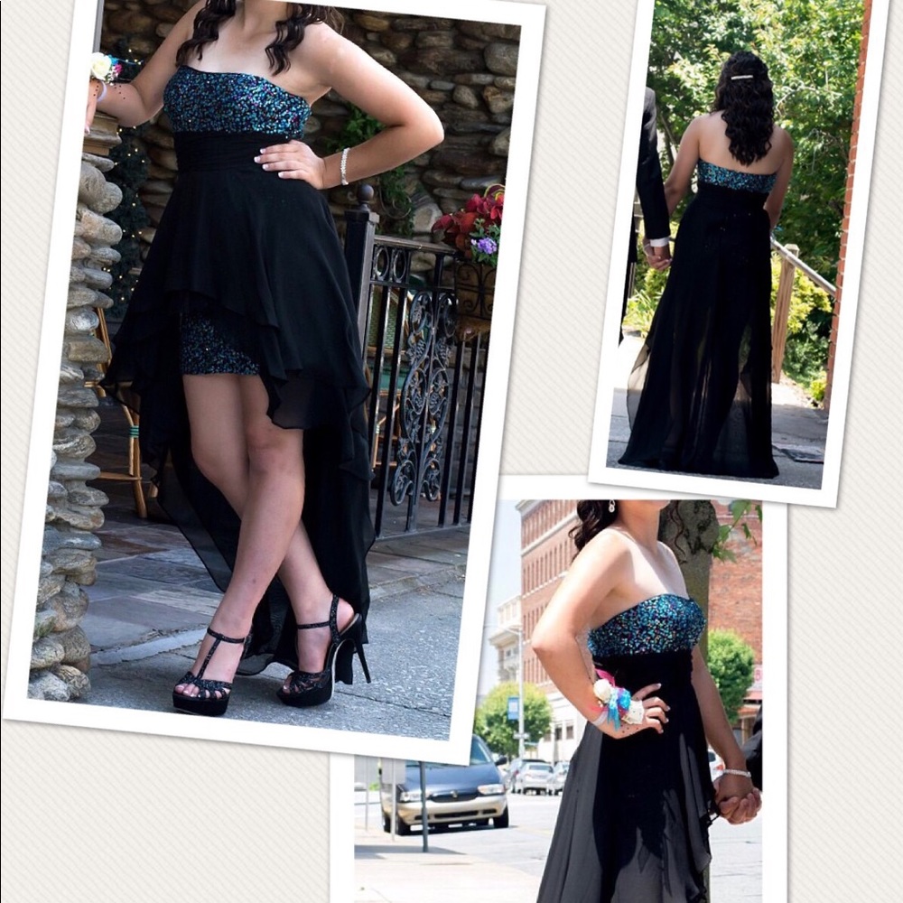 High low David Bridal dress. Size 6.